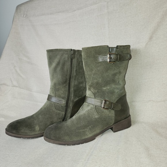 Naturalizer Green Ankle Boots - Picture 2 of 10